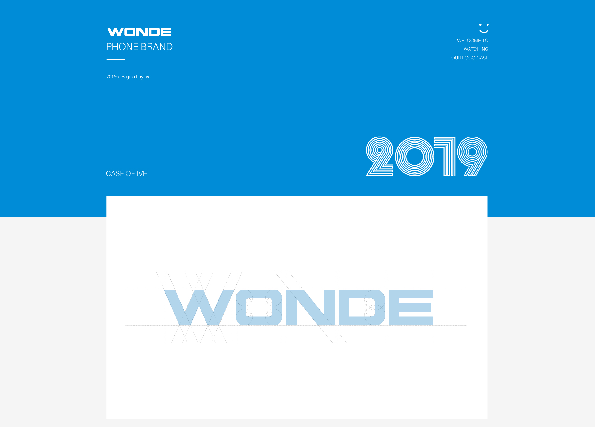 WONDE-手機品牌（品牌設計　視覺設計　LOGO設計　VI設計　標志設計）